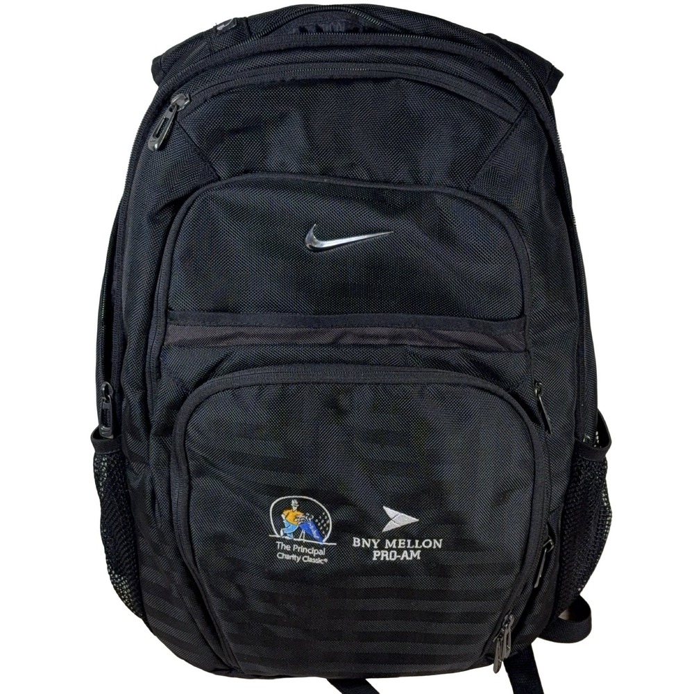 Nike Max Air Backpack Black Laptop/Tech Pockets RN 56323